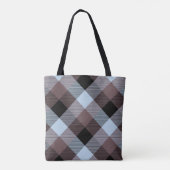 Geometrische vierkant Abstractie 8 Tote Bag (Achterkant)