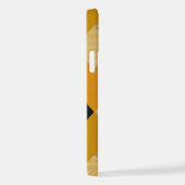 Geometrische vierkant Abstractie 9 iPhone Hoesje (Rechterkant)