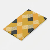 Geometrische vierkant Abstractie 9 Post-it® Notes (Schuin)