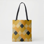 Geometrische vierkant Abstractie 9 Tote Bag (Voorkant)