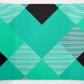 Geometrische vierkant afwijking 10 drieluik wenskaart (Binnenkant midden)