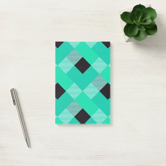 Geometrische vierkant afwijking 10 post-it® notes (Kantoor)
