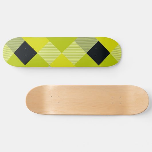 Geometrische vierkant afwijking 11 persoonlijk skateboard (Horizontaal)