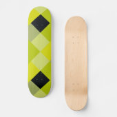 Geometrische vierkant afwijking 11 persoonlijk skateboard (Voorkant)