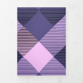 Geometrische vierkant afwijking 14 drieluik wenskaart (Cover)