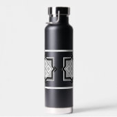 Geometrische vierkant Patroonwaterflacon Waterfles (Rechts)