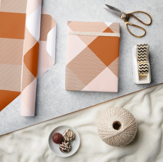 Geometrische vierkante abstractie 16 cadeaupapier (Crafts)