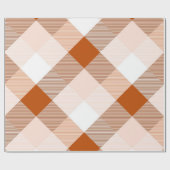 Geometrische vierkante abstractie 16 cadeaupapier (Vlak)