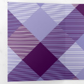 Geometrische Vierkante Abstractie 4 Drieluik Wenskaart (Binnenzijde eerst)