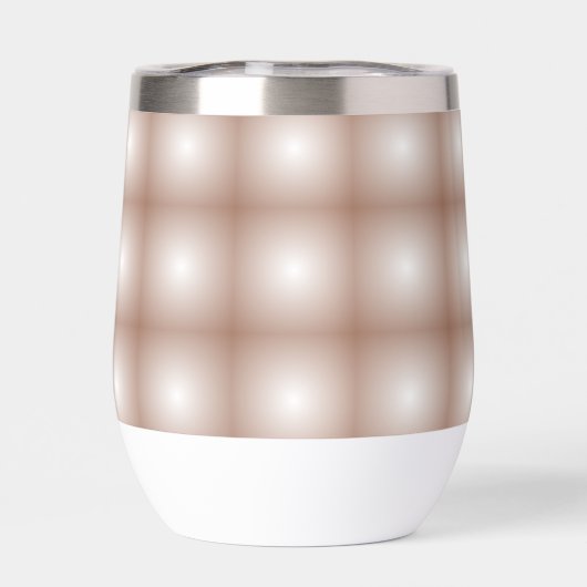 Geometrische vierkanten met Mocha Mousse Gradient  (Achterkant)