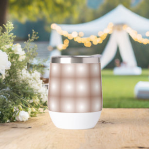 Geometrische vierkanten met Mocha Mousse Gradient