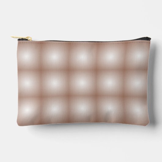 Geometrische vierkanten met Mocha Mousse Gradient Etui (Voorkant)