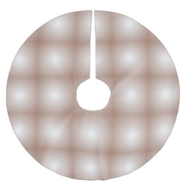 Geometrische vierkanten met Mocha Mousse Gradient  Kerstboom Rok