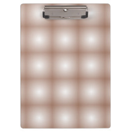 Geometrische vierkanten met Mocha Mousse Gradient Klembord
