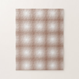 Geometrische vierkanten met Mocha Mousse Gradient Legpuzzel