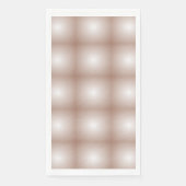 Geometrische vierkanten met Mocha Mousse Gradient  Servet (Voorkant)