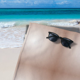 Geometrische vierkanten met Mocha Mousse Gradient  Strandlaken