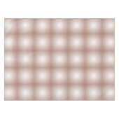 Geometrische vierkanten met Mocha Mousse Gradient  Tafelkleed (Voorkant (Horizontaal))