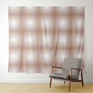 Geometrische vierkanten met Mocha Mousse Gradient Wandkleed