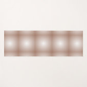 Geometrische vierkanten met Mocha Mousse Gradient  Yogamat (Voorkant (horizontaal))