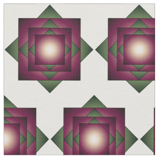 Geometrische vierkanten stof