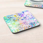 Geometrische vierkanten van pasta onderzetter (Linkerzijde)