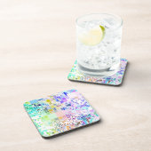 Geometrische vierkanten van pasta onderzetter (Rechterzijde)