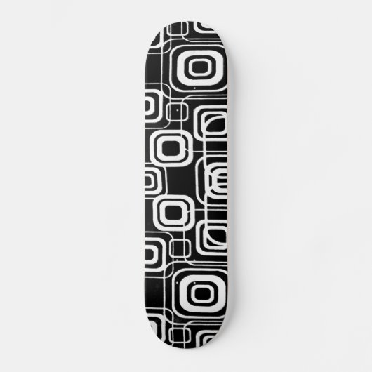 Geometrische vierkantjes Abstract Design Skateboar Persoonlijk Skateboard (Voorkant)