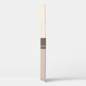 Geometrische vierkantjes - Chocolade en Cream Case-Mate iPhone Case (Achterkant / Rechts)