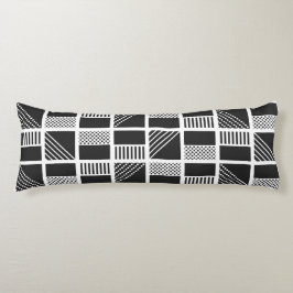 Geometrische vierkantsproefkussens lichaamskussen