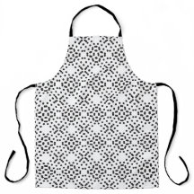 Geometrische vierlobbige patronen gemaakt van zwar