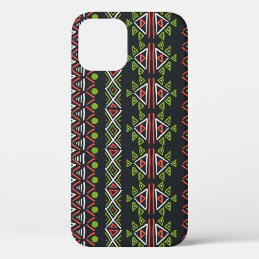 Geometrische vintage: naadloze patroonset. Case-Mate iPhone case (Achterkant)
