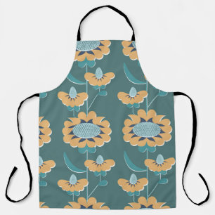 Geometrische Vintage: Textiel nautisch motief Schort
