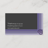 Geometrische Visitekaartjes (Achterkant)