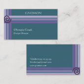 Geometrische Visitekaartjes (Voorkant / Achterkant)