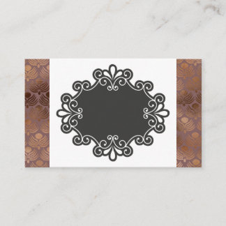 Geometrische Visitekaartjes voor Bronze/Gold Desig