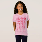 Geometrische_Visus_Test T-shirt (Voorkant volledig)