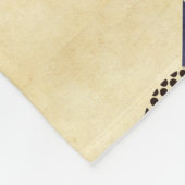 Geometrische vogel fleece deken (Hoek)