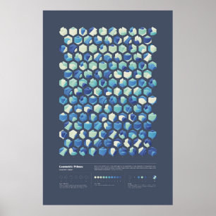 Geometrische voorkeuren - Collectie 1, reeks 2 Poster