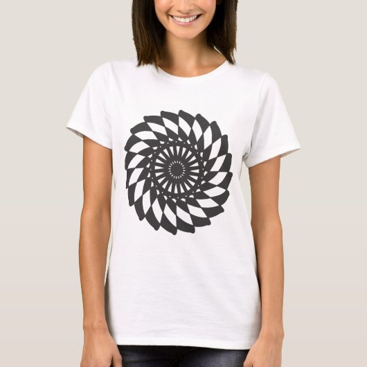 Geometrische vorm 08 t-shirt (Voorkant)