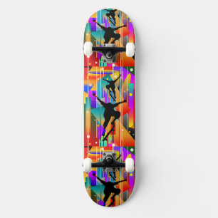 Geometrische vorm Abstract skateboarden Persoonlijk Skateboard