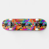 Geometrische vorm Abstract skateboarden Persoonlijk Skateboard (Horizontaal)