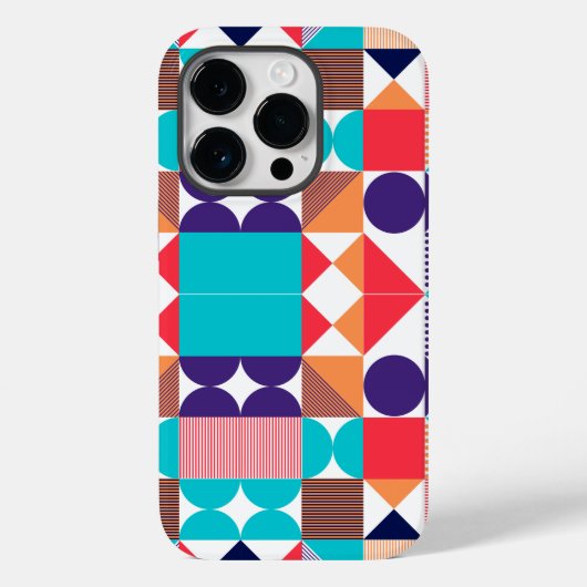 Geometrische vorm Case-Mate iPhone case (Achterkant)