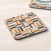 Geometrische vorm Patroon Bier Onderzetter (Linkerzijde)
