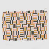 Geometrische vorm Patroon Golfhanddoek (Horizontaal)