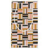 Geometrische vorm Patroon Klein Cadeauzakje (Voorkant)