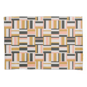 Geometrische vorm Patroon Kussensloop (Voorkant-Links)