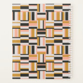 Geometrische vorm Patroon Planner (Achterkant)