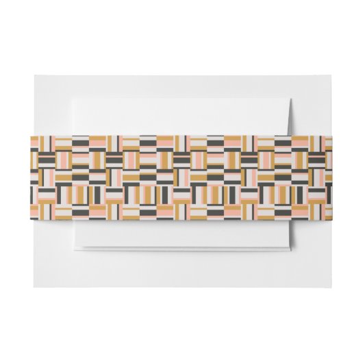 Geometrische vorm Patroon Uitnodigingen Wikkel (Voorkant Voorbeeld)