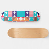 Geometrische vorm persoonlijk skateboard (Horizontaal)
